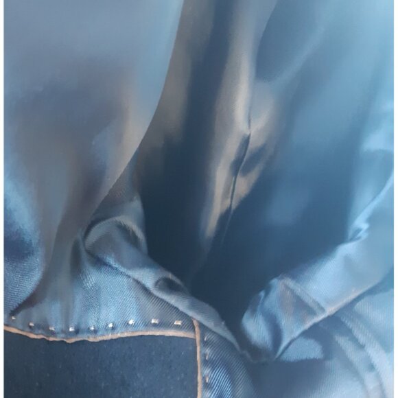 Coppley SZ 42 100% Cashmere Black Single Breasted Concealed Placket Overcoat - Picture 10 of 16